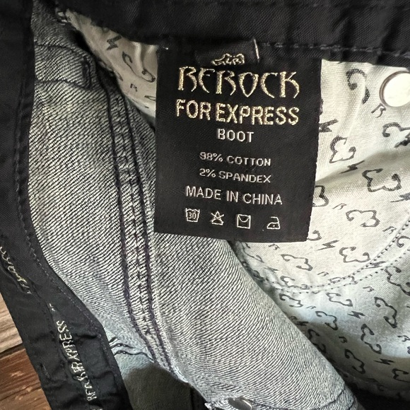 ReRock For Express Bootcut Sz 6S - Picture 5 of 5